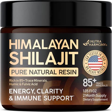 Amazon Be Bodywise Pure Himalayan Shilajit Resin I Mg I