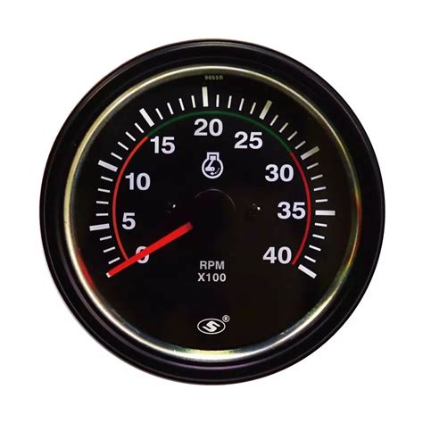 Motor Meter Racing Aftermarket Rpm Cylinder Rev Counter Tachometer