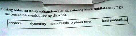 SOLVED Gawain Sa Pagkatuto Bilang 4 Basahin Ng Mga Sumusunod Na