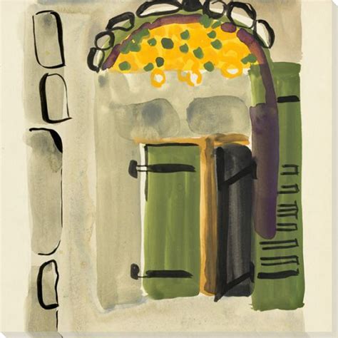 Southwest Window Wrapped Canvas Giclee Art Print Wall Art - Wall Decor