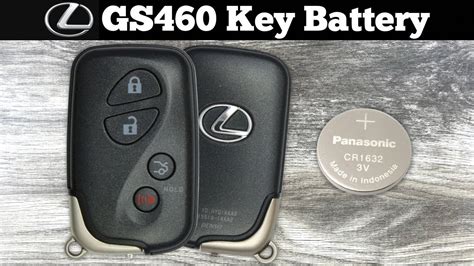 How To Replace Lexus Gs Remote Key Fob Battery Change