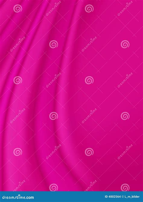 Pink Wavy Background In The Form Of Layers Cartoon Vector