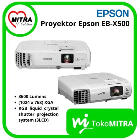 Jual Proyektor Epson Eb X Lcd Shopee Indonesia