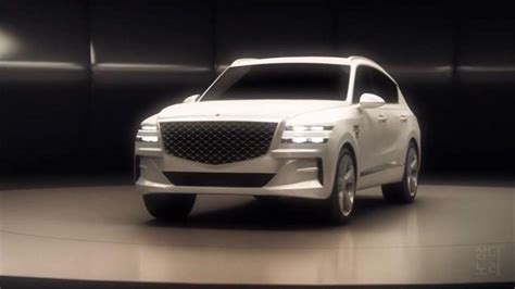 Hyundais Genesis Gv80 Luxury Suv Leaked Online Looks Spectacular