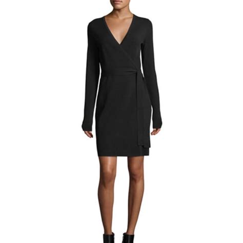 Diane Von Furstenberg Dresses Diane Von Furstenberg Black Wrap