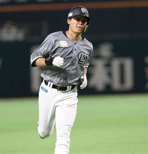 【ロッテ】石川慎吾「まだまだ貪欲にやっていかないといけない立場」12試合目で移籍後初本塁打 プロ野球写真ニュース 日刊スポーツ