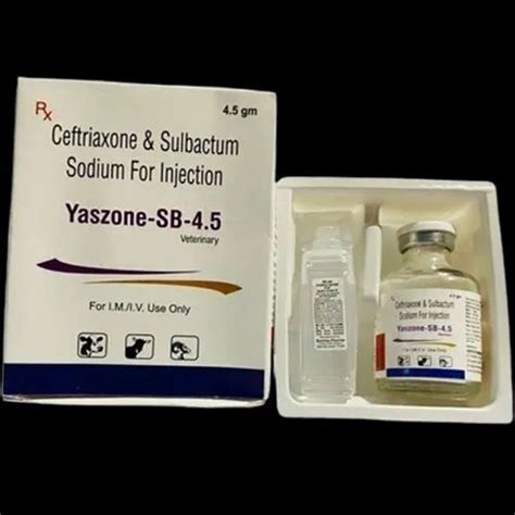 Ceftriaxone Sulbactum Sodium Injection At Rs Vial Sulbactam