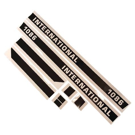 Bonnet Decal Set International 1086 Histoparts