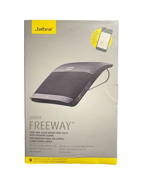 New Sealed Jabra Freeway Hfs Bluetooth In Car Speakerphone