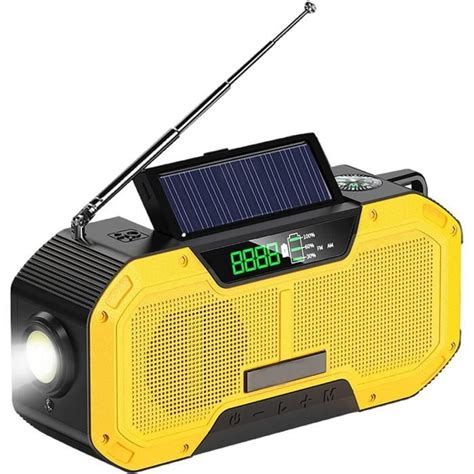 Radio Solaire Radio Manivelle Radio Solaire Portable Radio Dynamo