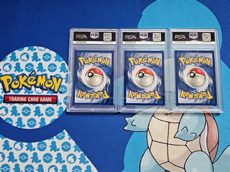 Pok Mon Graded Card Blastoise Charizard Venusaur Psa Catawiki