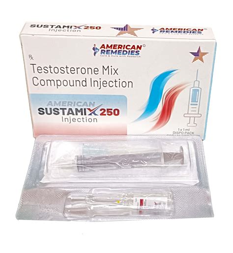 SUSTAMIX 250 Testosterone Mix Compound Injection Angel Pharmaceutical