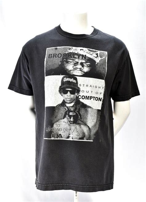 Rap Hip Hop Legends Tupac Eazy E Biggie T Shirt Size Large