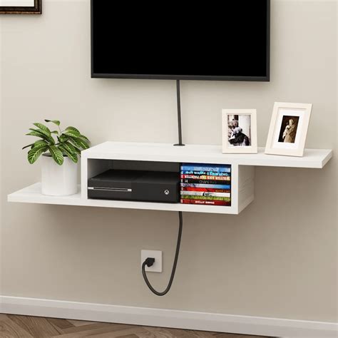 Choochoo Floating Tv Stand Shelf Wall Mount Entertainment Center Media