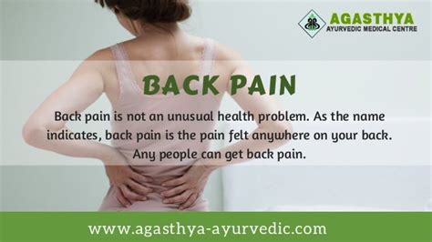 Treatment For Back Pain In Alappuzha Ayurvedic Treatment In Kerala