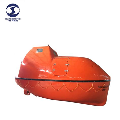 CCS Approved Solas FRP Gravity Totally Enclosed Type Lifeboat 15