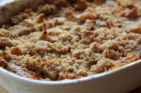 Easy Apple Crisp Without Oats