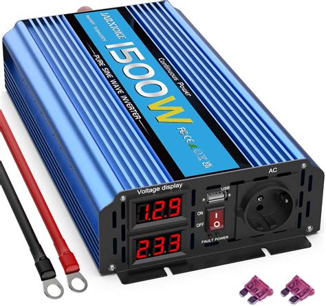 Inverter 12v 220v Onda Pura 1500W 3000W Invertitore Di Potenza 12v 220V