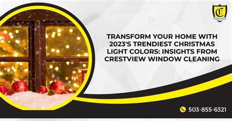 Transform Your Home With 2023s Trendiest Christmas Light Colors