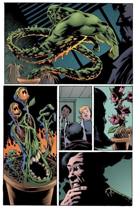 Cool Comic Art On Twitter Swamp Thing Spring Awakening Art