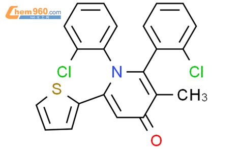 120757 60 0 4 1H Pyridinone 1 2 Bis 2 Chlorophenyl 3 Methyl 6 2