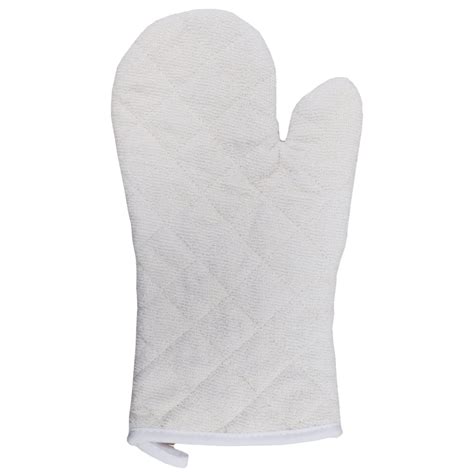 Premium Oven Glove 185cm X 33cm White Longforte Longforte