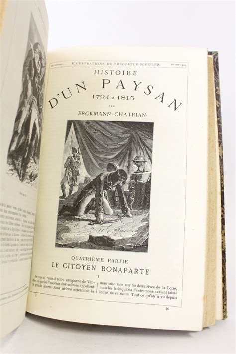 ERCKMANN CHATRIAN Histoire D Un Paysan Edition Originale