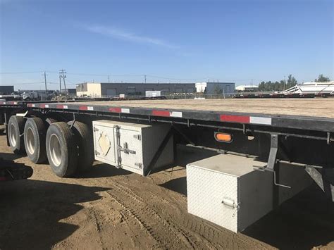 Used Manac Super B Flat Deck Trailer Rent Or Sale For Sale In