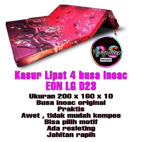 Jual Kasur Lipat Busa Inoac Original Ukuran X X Awet Tidak