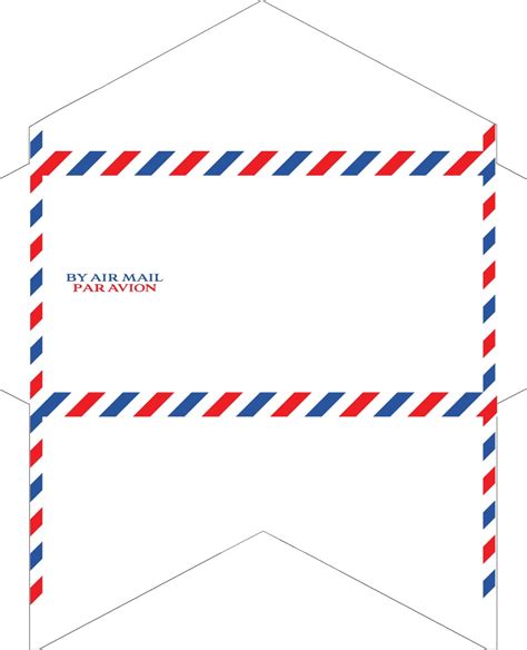 Old-Fashioned Correspondence: Airmail envelopes