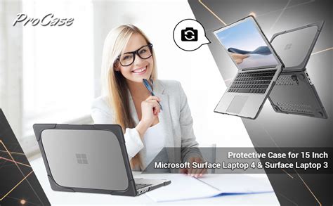 Amazon Procase Hard Case For Inch Microsoft Surface Laptop