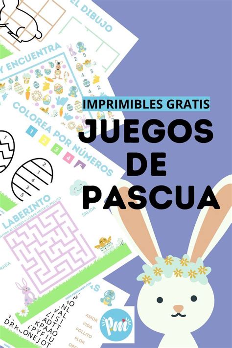 Juegos De Pascua Imprimibles Gratis Actividades De Pascua Juegos De