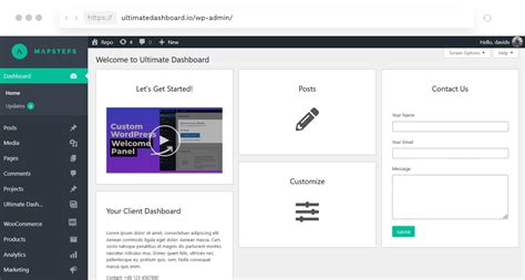 Ultimate Dashboard Custom Wordpress Dashboard Themeloader