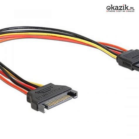 Gembird Kabel Sata Zasilaj Cy M Sata F Pin Cm