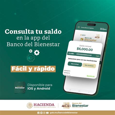 Consulta Tu Saldo Sin Salir De Casa Banco Del Bienestar Sociedad