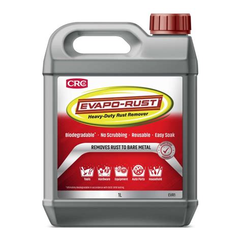 Crc Evapo Rust Ready To Use 1l Rust Remover