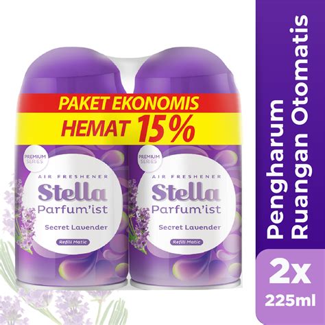 Stella Matic Parfumist Secret Lavender Refill Ml Multipack Refill