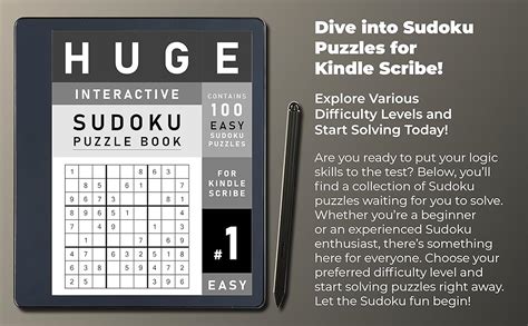 Huge Interactive Medium Sudoku Puzzle Book Volume 1