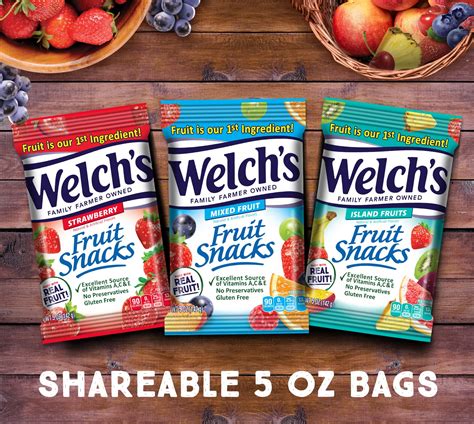 Mua Welchs Fruit Snacks Variety Pack With Mixed Fruit Strawberry