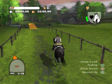 Screenshot of Lucinda Green's Equestrian Challenge (PlayStation 2, 2006 ...