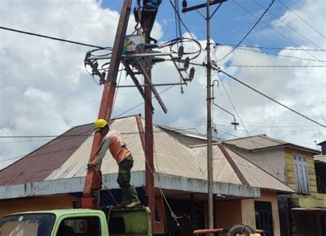 Tingkatkan Kualitas Layanan Pln Up Ketapang Lakukan Perbaikan Dan