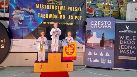 Cztery Tytu Y Mistrz W Polski Taekwon Do Dla Zawodnik W Tsd Pionki