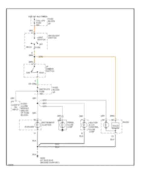 Interior Lights Chevrolet Chevy Van G20 1995 System Wiring Diagrams Wiring Diagrams For Cars