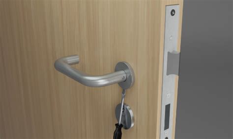 How To Remove A Door Handle Round Rose Levers