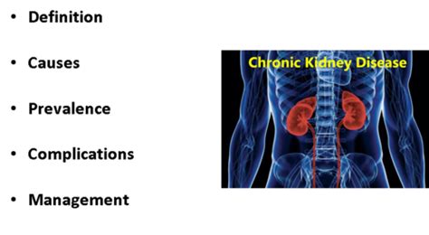 Chronic Kidney Disease CKD Flashcards Quizlet