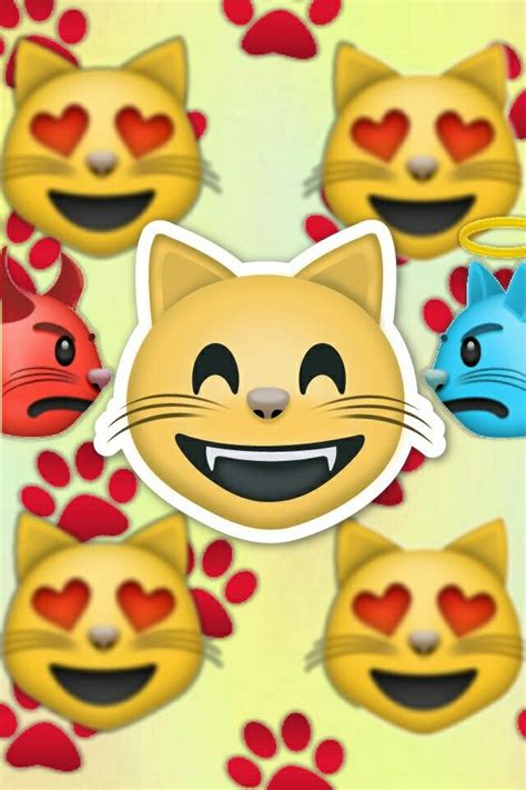 Pin by ... on Cat Wallpapers | Emoji wallpaper, Emoji, Cat wallpaper