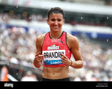 Usas Jenna Prandini Reacts After Winning The Womens 200m During Day