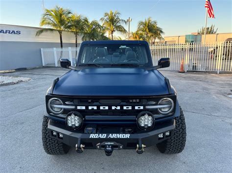 Road Armor Stealth 6213f10b 2021 2023 Ford Bronco Stealth Base Front