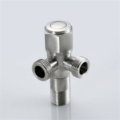 2 Way Angle Valve M12 X M12 Stainless Steel Cbk Hardware