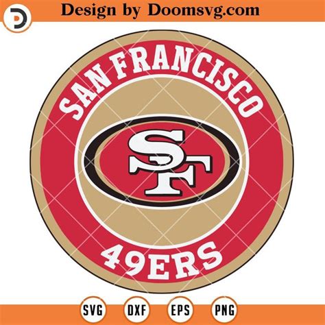 49ers Logo SVG, San Francisco 49ers SVG, NFL Football Team SVG Files ...